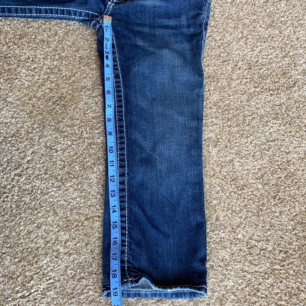 Big Star Liv Girls Jeans Size 25capris - Picture 12 of 13